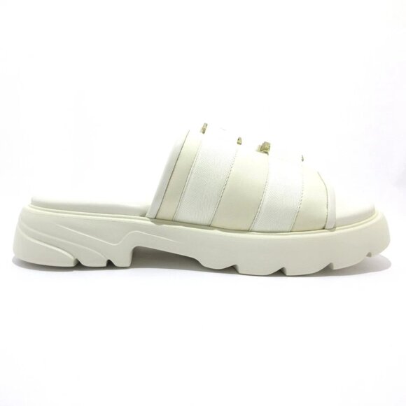 BOTTEGA VENETA FLASH Cream Gold Nylon Leather - Men's Sandals 910-081125 - Picture 3 of 10